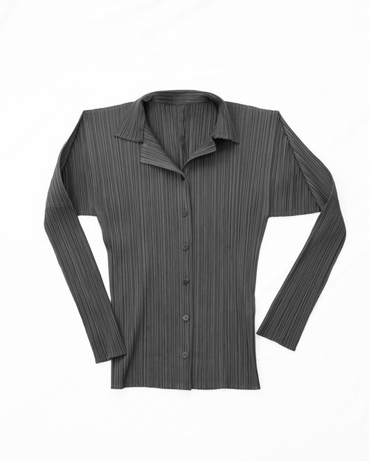 PLEATS PLEASE ISSEY MIYAKE Grey shirt