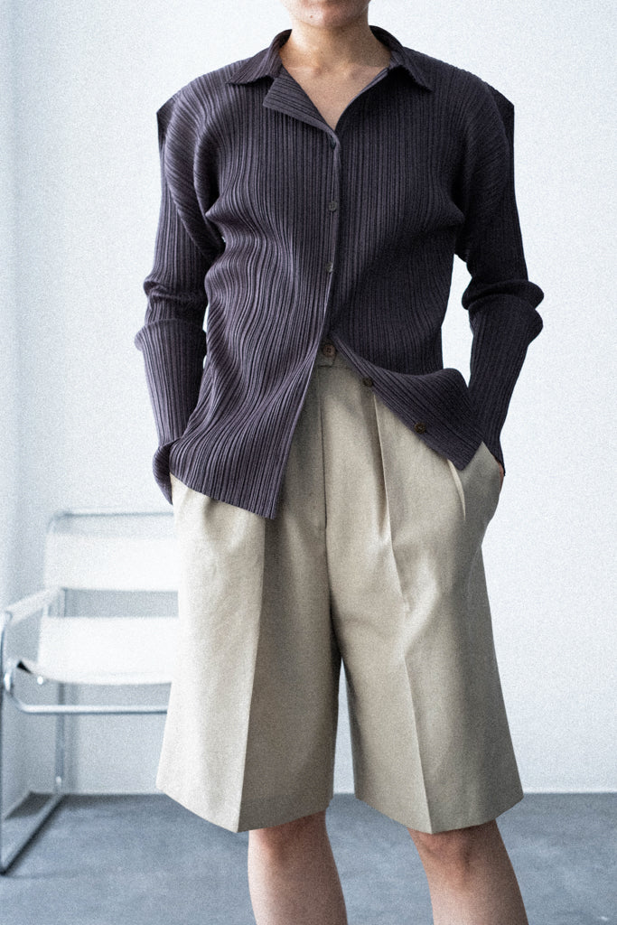 PLEATS PLEASE ISSEY MIYAKE Grey shirt